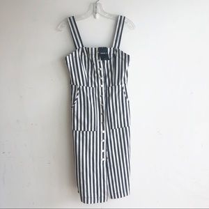 NWT FOREVER 21 STRIPED DRESS S